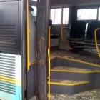 Zderzenie ciężarówki z autobusem na ul. Bagiennej (3). Zdjęcia dzięki uprzejmości Adama...