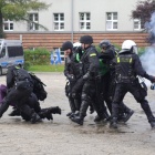 Ćwiczenia policji przed COP (5)