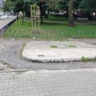 Tak wyglądał teren przez rozpoczęciem prac.