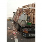 Wypadek ciężarówek na A4 (1)