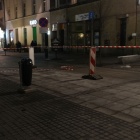 Zabezpieczenia na ul. Mariackiej (1)