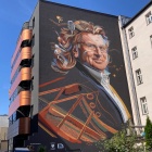 Mural Zbigniewa Wodeckiego w Katowicach