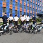 Patrol policji na rowerach (2)