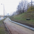 DDR wzdłuż Olimpijskiej (2)