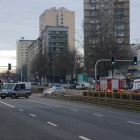 Alarm bombowy na al. Korfantego (2)