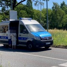 Potrącenie rowerzystki na ul. Mikołowskiej w Katowicach