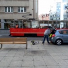 Wypadek hulajnoga tramwaj Katowice