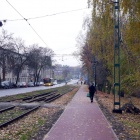 Droga rowerowa - al. Korfantego (2)