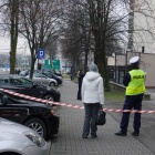 Alarm bombowy na al. Korfantego (1)