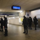 Ćwiczenia policji na dworcu (3)