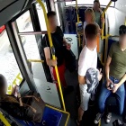 Mężczyzna groził Ukraińcowi i kobiecie w autobusie, Katowice (1)