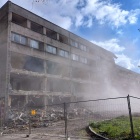Wyburzenie domu studenckiego na Ligocie (11)