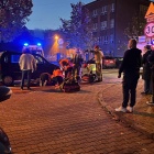 Potrącenie na przejściu dla pieszych Adamskiego Katowice (2)