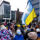 Manifestacja Ukraińców w Katowicach (3)