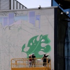 Mural na dworcu w Katowicach (4)