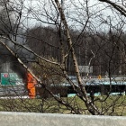 Pożar autobusu na autostradzie A4 (1)