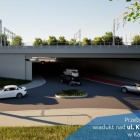 Wiadukt kolejowy nad ul. Kłodnicką - wizualizacja