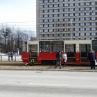 Potrącenie na al. Korfantego (2)