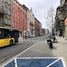 Ul. Kościuszki - zlikwidowane miejsce parkingowe