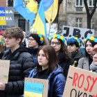 Manifestacja solidarności z Ukrainą (8)