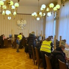 Kolejki Ukraińców po pesel w Katowicach