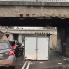 Kolizja pod wiaduktem na Wiśniowej (1)