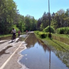 Zalana rolkostrada w Dolinie Trzech Stawów (1)