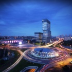 1 .KTW - panorama wieczór