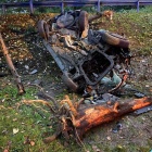 Śmiertelny wypadek w Katowicach. Zdjęcie PSP Katowice