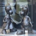 Beboki przed Galerią Katowicką (9)