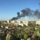 Pożar Siemianowice (6). Fot. Agnieszka Stach