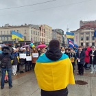 Manifestacja Ukraińców w Katowicach (10)