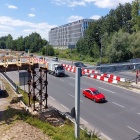 Budowa kładki nad S86 (5)