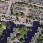 Fragment ul. Sikorskiego, który zostanie zwężony (źródło: sip.katowice.eu).