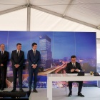 Wmurowanie kamienia węgielnego pod budowę KTW I (2)