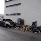 Spalony Citroen C5
