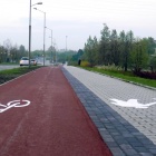 Droga rowerowa wzdłuż ul. Stęślickiego (1)
