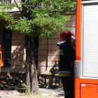 Pożar kamienicy przy ul. Damrota (10)
