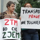Protest przeciwko podwyżkom biletów ZTM (3)