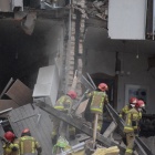 Akcja strażaków po wybuchu gazu w Katowicach-Szopienicach (7)