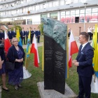 Odsłonięcie rzeźby, Tadeusz Kijonka (1)