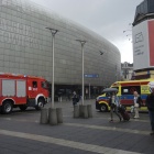 Alarm bombowy na dworcu w Katowicachj (2)
