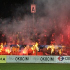 Zadyma na meczu GKS Katowice-Widzew Łódź. Fot. Mariusz Zawadzki (15)