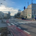Pasy rowerowe na ul. Sokolskiej w Katowicach (4)