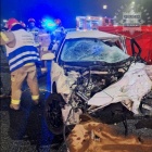 Wypadek na A4 w Rudzie Śląskiej (fot. Śląska Policja) (1)