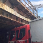 Tir uderzył w wiadukt w Katowicach (4)