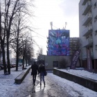 Mural x-kom przy al. Korfantego (3)