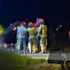 Kolizja na przejeździe w Dąbrowie Górniczej, fot. Holpat