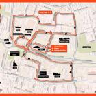Trasa biegu JBL Run Katowice.