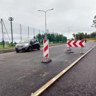 Wzdłuż drogi do stadionu powstają chodniki i drogi rowerowe.